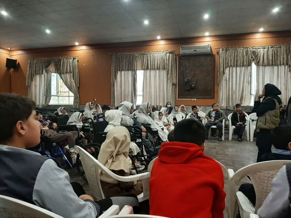 فعالیت‌های مرکز ۳ مشهد برای کودکان توان‌یاب