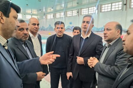 بازدید معاون وزیر آموزش و پرورش از مجموعه ورزشی شهید چمران حکیمیه تهران