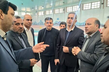 بازدید معاون وزیر آموزش و پرورش از مجموعه ورزشی شهید چمران حکیمیه تهران