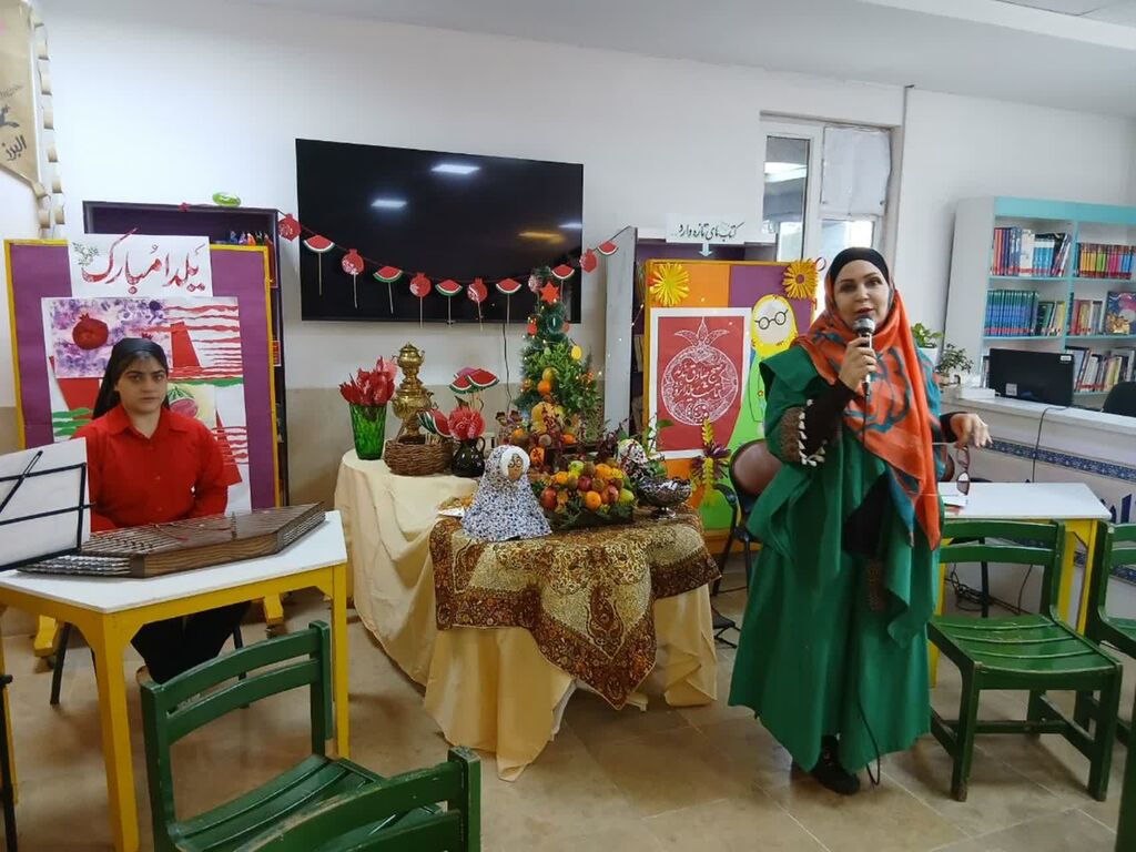 اعضا و مربیان مراکز کانون استان البرز به استقبال «شب یلدا» رفتند