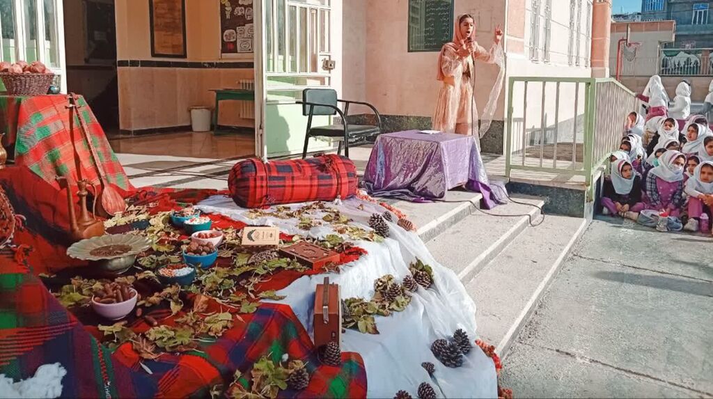 یلدای کودکان ثلاث باباجانی با طعم هنر و خلاقیت