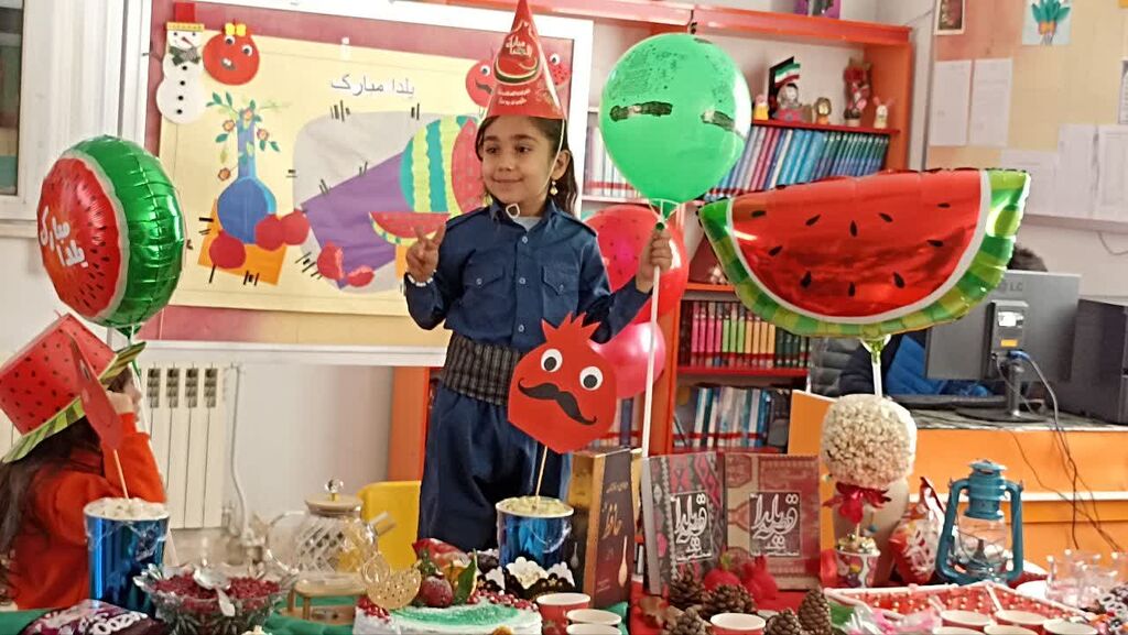 جشن یلدا در مرکز شماره ۱ اسلام‌آباد غرب با مادران و نوگلان پیش‌دبستانی