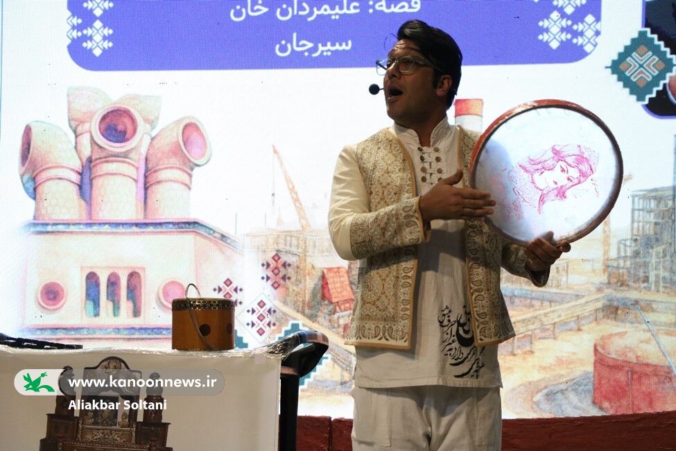 روز اول بیست و هفتمین جشنواره قصه‌گویی استان کرمان