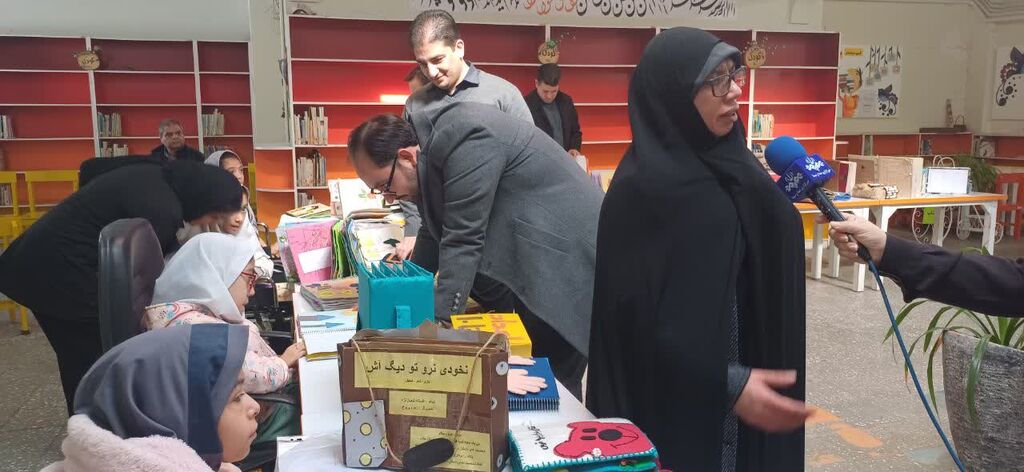 همدان ایستگاه نهم کتاب‌های حسی، ‌لمسی برای نابینایان