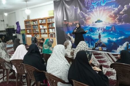 همکاری فرهنگی کانون استان البرز با اعتکاف دختران ماهدشت کرج