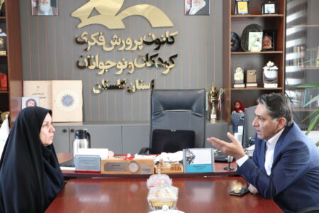 جلسه‌ی مشترک مدیرکل کانون گلستان و فنی‌حرفه‌ای استان برگزار شد