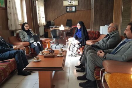 نشست سرپرست کانون استان با مدیرعامل و مسئولان انجمن دیابت کرمانشاه