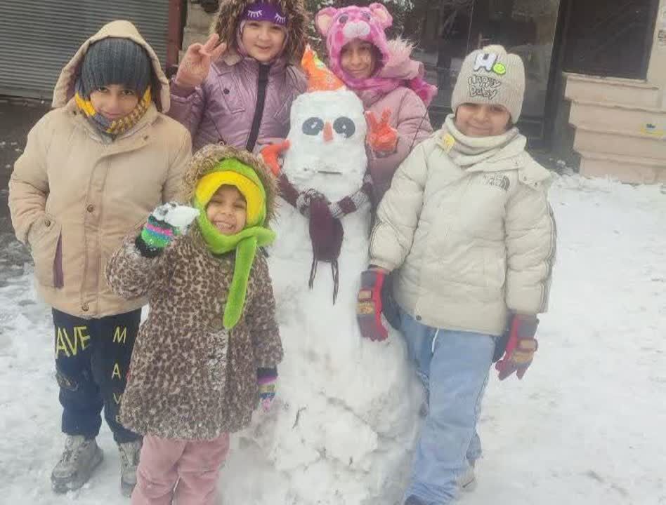 کانون کرمانشاه حتی با برف هم خلاقیت می‌آفریند