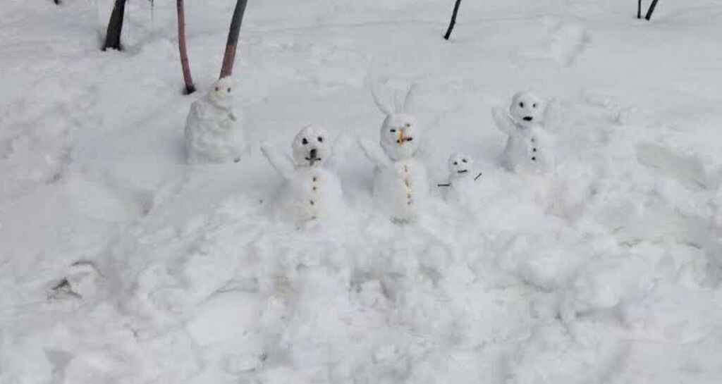 کانون کرمانشاه حتی با برف هم خلاقیت می‌آفریند