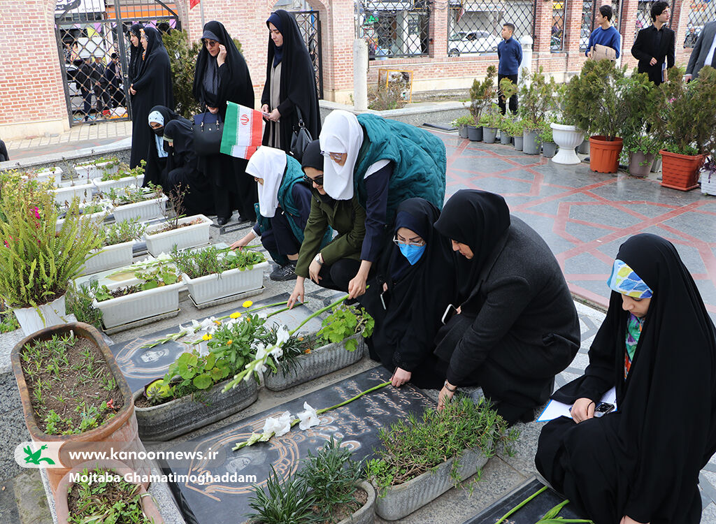 کودکان و نوجوانان گیلانی به میهمانی لاله‌ها رفتند