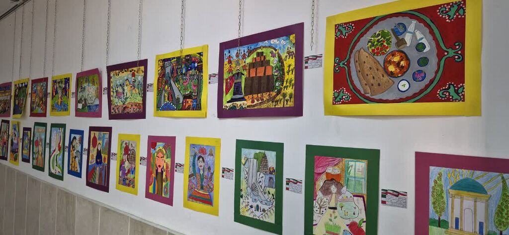 تجلی «ایران من» در بوم نقاشی کودکان‌ و نوجوانان البرزی