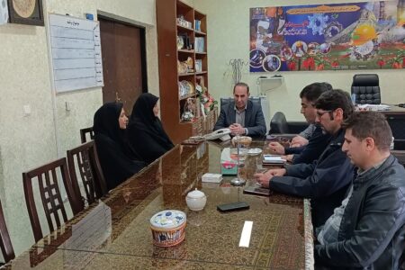 نشست تعامل کانون پرورش فکری استان ایلام بااداره کل آموزش فنی و حرفه ای استان