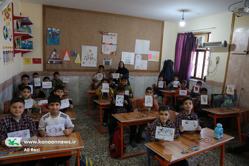 "پیک امید"کانون استان بوشهر میهمان کودکان کلمه شد