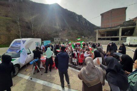 نخستین مرکز سیار علمی کانون گلستان در دهه فجر افتتاح شد