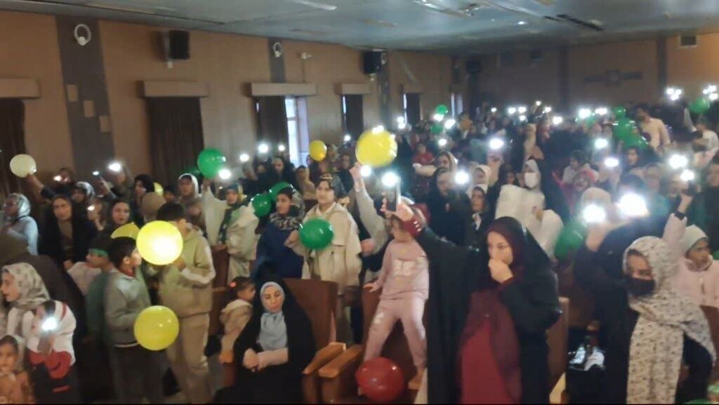 جشن «تجمع کودکان مهدوی» با همکاری کانون کنگاور
