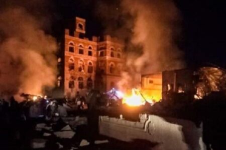 زخمی شدن ۷ زن و ۲ کودک در حملات هوایی چهارشنبه شب آمریکا به صنعا