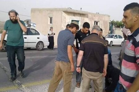 شهرک‌نشین صهیونیست مادر فلسطینی و دو کودکش را زیر گرفت