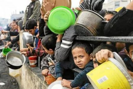 یونیسف: یک میلیون کودک در غزه با گرسنگی و فاجعه روبرو هستند