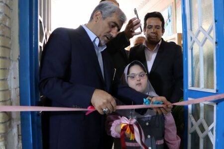 افتتاح ۸ طرح ورزشی با حضور رئیس سازمان آموزش و پرورش استثنایی کشور در استان کرمان