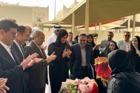 افتتاح مجتمع آموزشی دخترانه ایرانیان