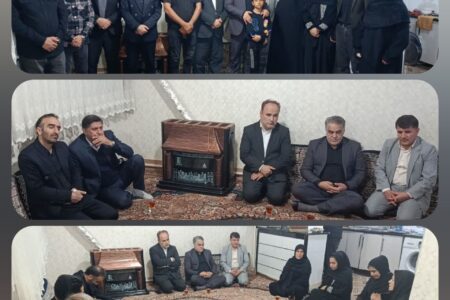 دیدار با خانواده شهید دانش‌آموز مهیار زنگانه در آبیک