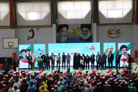 اولین دوره مسابقات ورزشی مدارس عشایری و روستایی کشور افتتاح شد