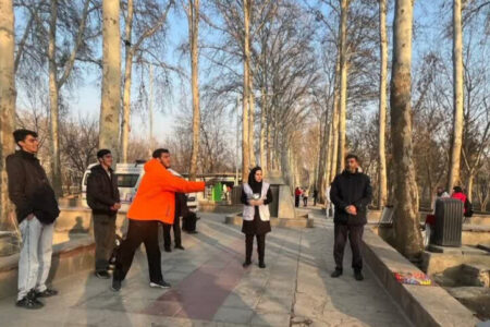 کرج | طرح “نشاط اجتماعی و روحیه با نشاط” توسط تیم های اورژانس اجتماعی ۱۲۳ برگزار شد