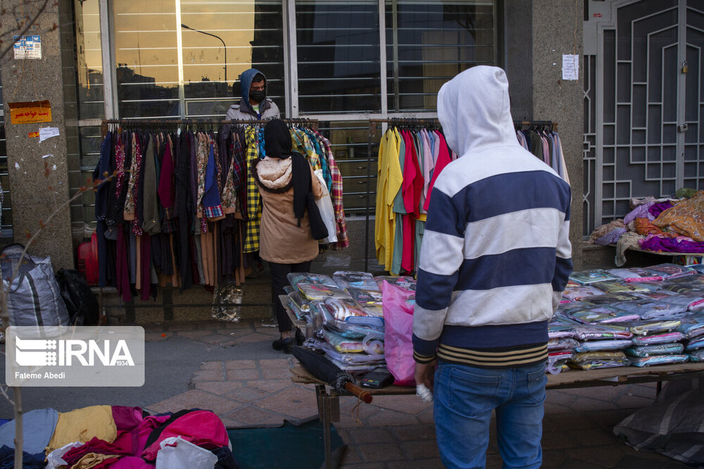 دست‌های خالی در خیابان‌های خلوت؛ روزهای سخت دستفروشان و کارگران روزمزد