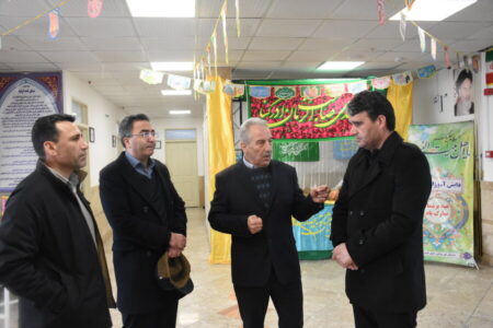 بازدید مدیرکل بهزیستی از خوابگاه در حال تاسیس و پروژه در حال ساخت گلستان علی