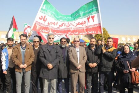 گزارش تصویری | حضور پرشور کارکنان اداره کل بهزیستی استان در راهپیمایی باشکوه ۲۲ بهمن