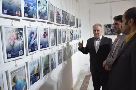 گزارش تصویری| نمایشگاهی از اشک‌ها و لبخندهای کودکان بی‌سرپرست و بدسرپرست