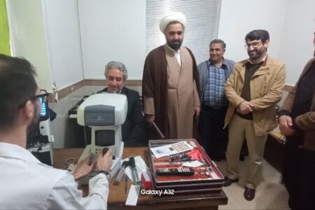 گزارش تصویری| بازدید امام جمعه خداآفرین از طرح غربالگری بینایی کودکان