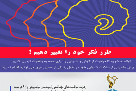 پوستر| سوم مارس مصادف با 13 اسفند روز جهانی شنوایی