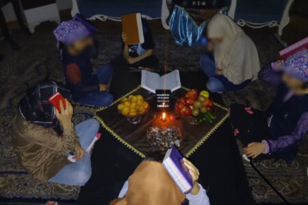 ساوجبلاغ | برگزاری مراسم پرفیض شب های قدر در مرکز درخشان امام رضا (ع)