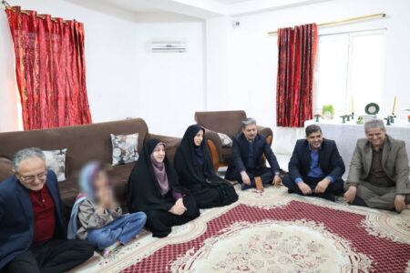 دیدار نوروزی مدیرکل بهزیستی مازندران با فرزندان مرکز صفائیه ساری