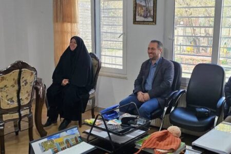 چالوس| دیدار نوروزی رییس اداره بهزیستی شهرستان چالوس با فرزندان مرکز کودک و نوجوان نرگس