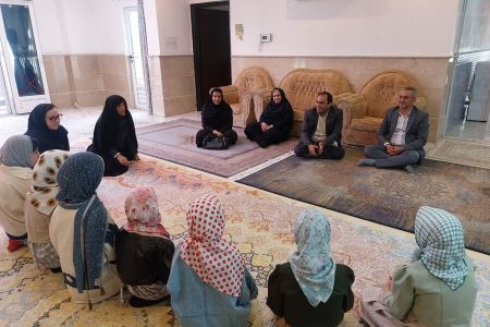 گزارش تصویری | دیدار با فرزندان مهر
