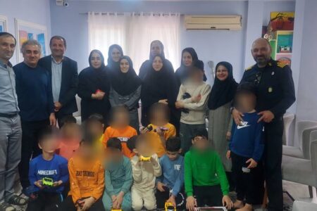 دیدار عیدانه مدیرکل بهزیستی مازندران با کودکان مرکز “شهیدان شهرتاش” نوشهر 