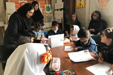 گزارش تصویری| برگزاری کارگاه تفسیر نقاشی کودک