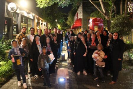 جشن روز دختر ویژه دختران مقیم مراکز بهزیستی در باغ رستوران نویان برگزار شد