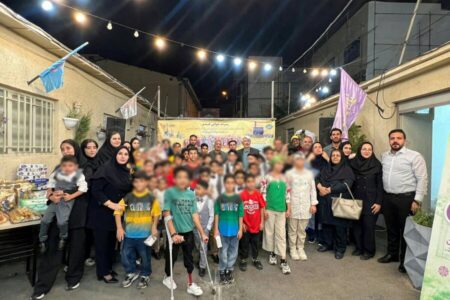 جشن پرشور عید سعید غدیر در کوی امام علی (ع)