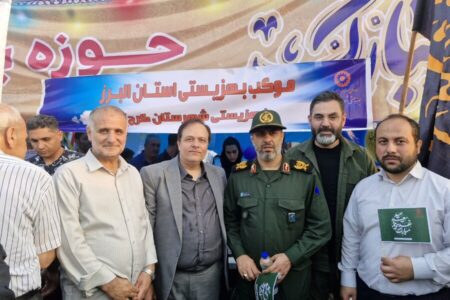 گزارش تصویری | حضور فعال موکب بهزیستی در اجتماع بزرگ “ایران ذوالفقار علی(ع)”