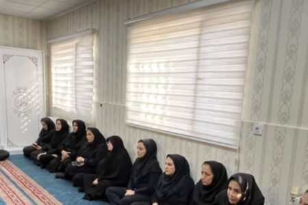 ساوجبلاغ | برگزاری مراسم بزرگداشت شهدای اقتدار ایران سرداران و دانشمندان در بهزیستی شهرستان ساوجبلاغ