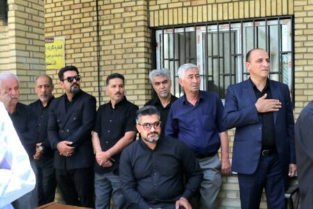 گزارش تصویری/ سوگواران حسینی در کنار کودکان شیرخوارگاه مهر