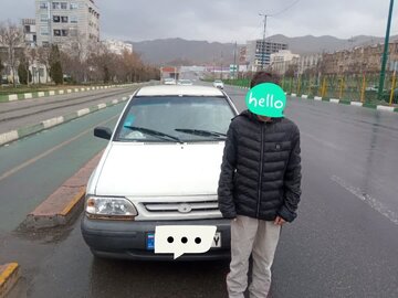 توقیف یک پراید در این استان کشور/ علت: یک کودک ۱۰ ساله راننده بود