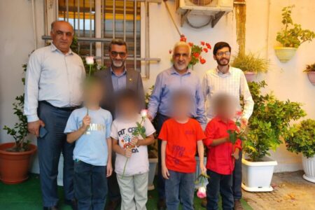 بابل| دیدار فرزندان موسسه خیریه نگهداری کودکان بی سرپرست مهدی موعود (عج) با رییس بهزیستی بابل