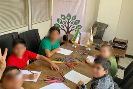 ساوجبلاغ | مسابقات نقاشی ویژه فرزندان خانواده های تحت پوشش در مرکز مثبت زندگی برگزار شد