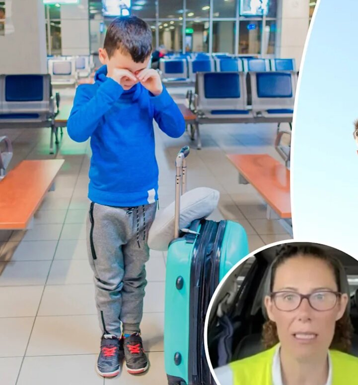 والدینی برای از دست ندادن پروازشان، پسربچه‌ ۱۰ ساله خود را در فرودگاه رها کردند