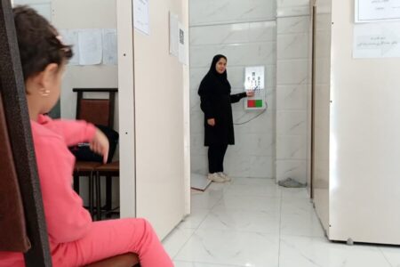 گزارش تصویری| اجرای بینایی سنجی در بهزیستی شهرستان عجبشیر