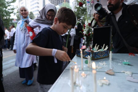 گزارش تصویری| برگزاری یادواره ۴۷ کودک شهید در جنگ ۱۲ روزه با حضور رئیس جمهور